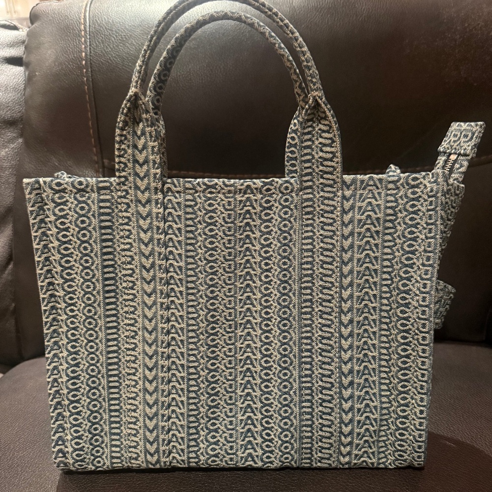 Denim The monogram medium Marc Jacobs tote